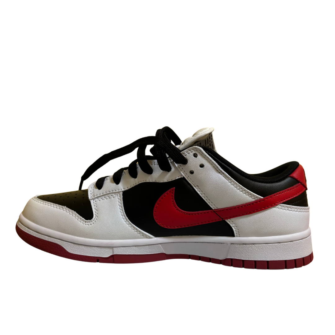 Nike Dunk Low "Black/White/Red"